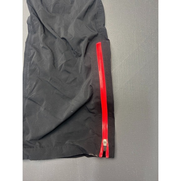ASICS Track Pants Women's Small Black Windbreaker Nylon Lined Running Athletic - Picture 9 of 14